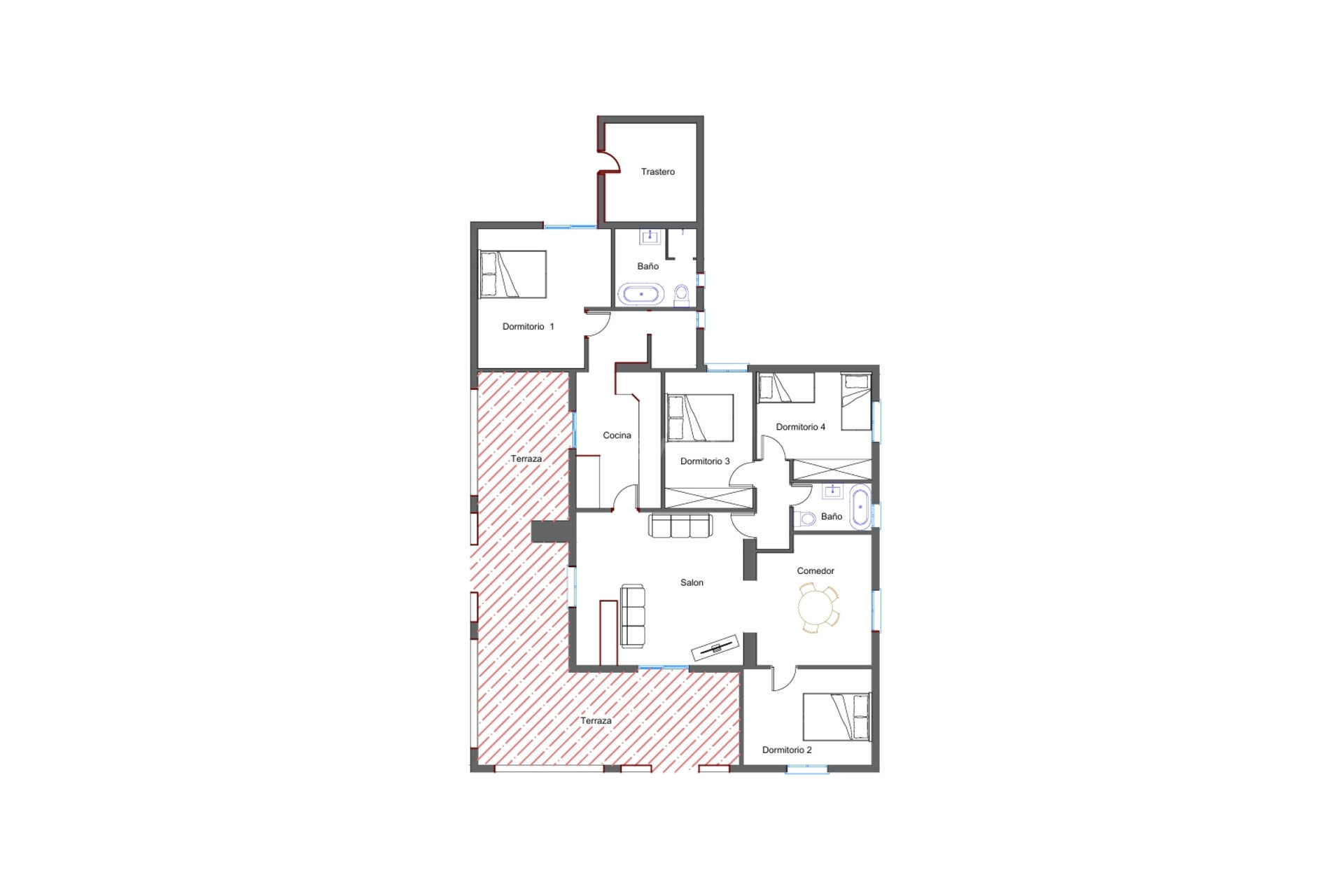 Wiederverkauf - Villa - Los Balcones - Costa Blanca