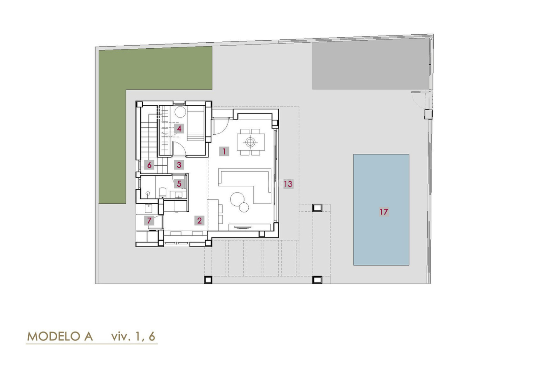 Wiederverkauf - Villa - Villamartin - El Galan