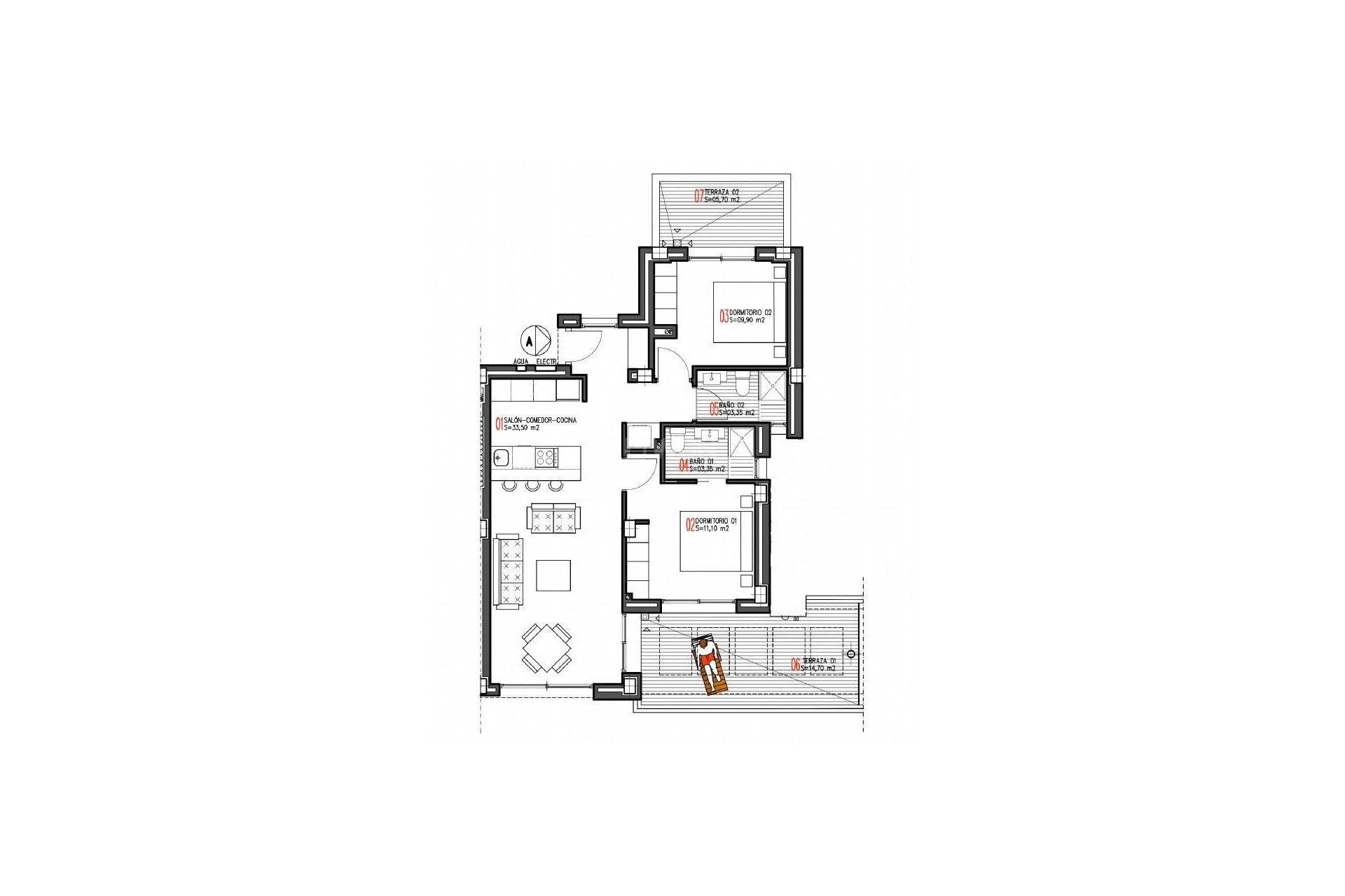 Wiederverkauf - Wohnung - Orihuela Costa - La Zenia