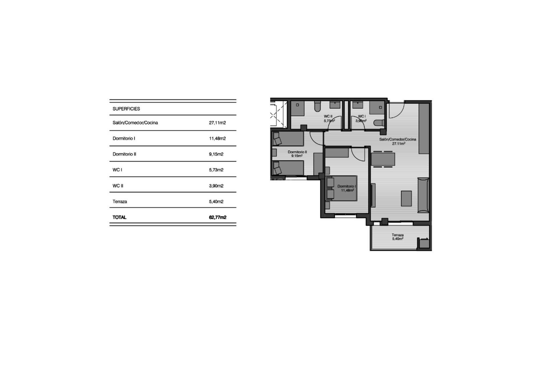Wiederverkauf - Wohnung - San Miguel de Salinas - Inland