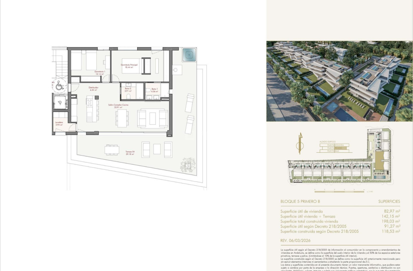 Obra nueva - Apartamento / piso - Estepona - La Resina Golf