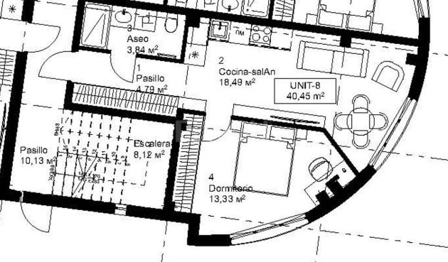 Nowy budynek - Mieszkanie w bloku - Relleu - Urbanización Muscaret