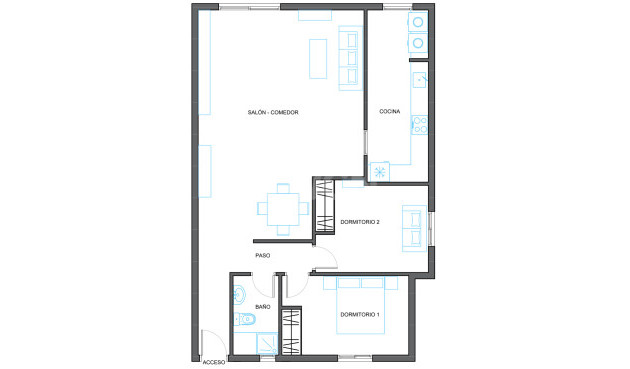 Odsprzedaż - Mieszkanie w bloku - Guardamar del Segura - Costa Blanca