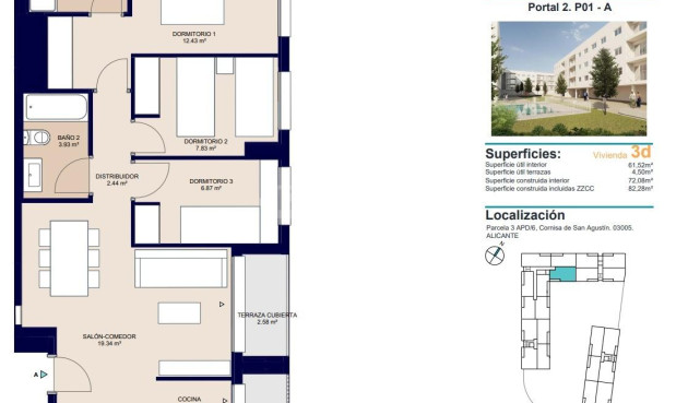 Neue Gebäude - Wohnung - Alicante - San Agustin