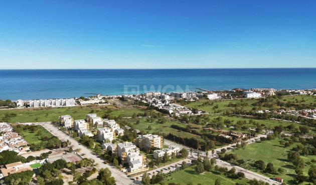 Nowy budynek - Daszek - El Verger - Playa de La Almadraba