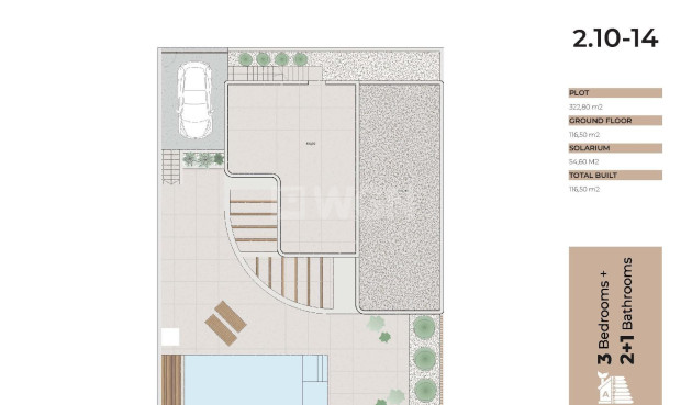 Nowy budynek - Villa - Algorfa - La Finca Golf