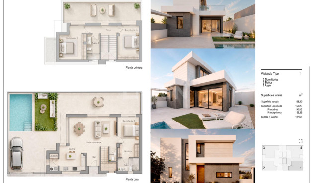 Nowy budynek - Villa - Pilar de la Horadada - pueblo