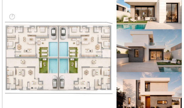 Nowy budynek - Villa - Pilar de la Horadada - pueblo