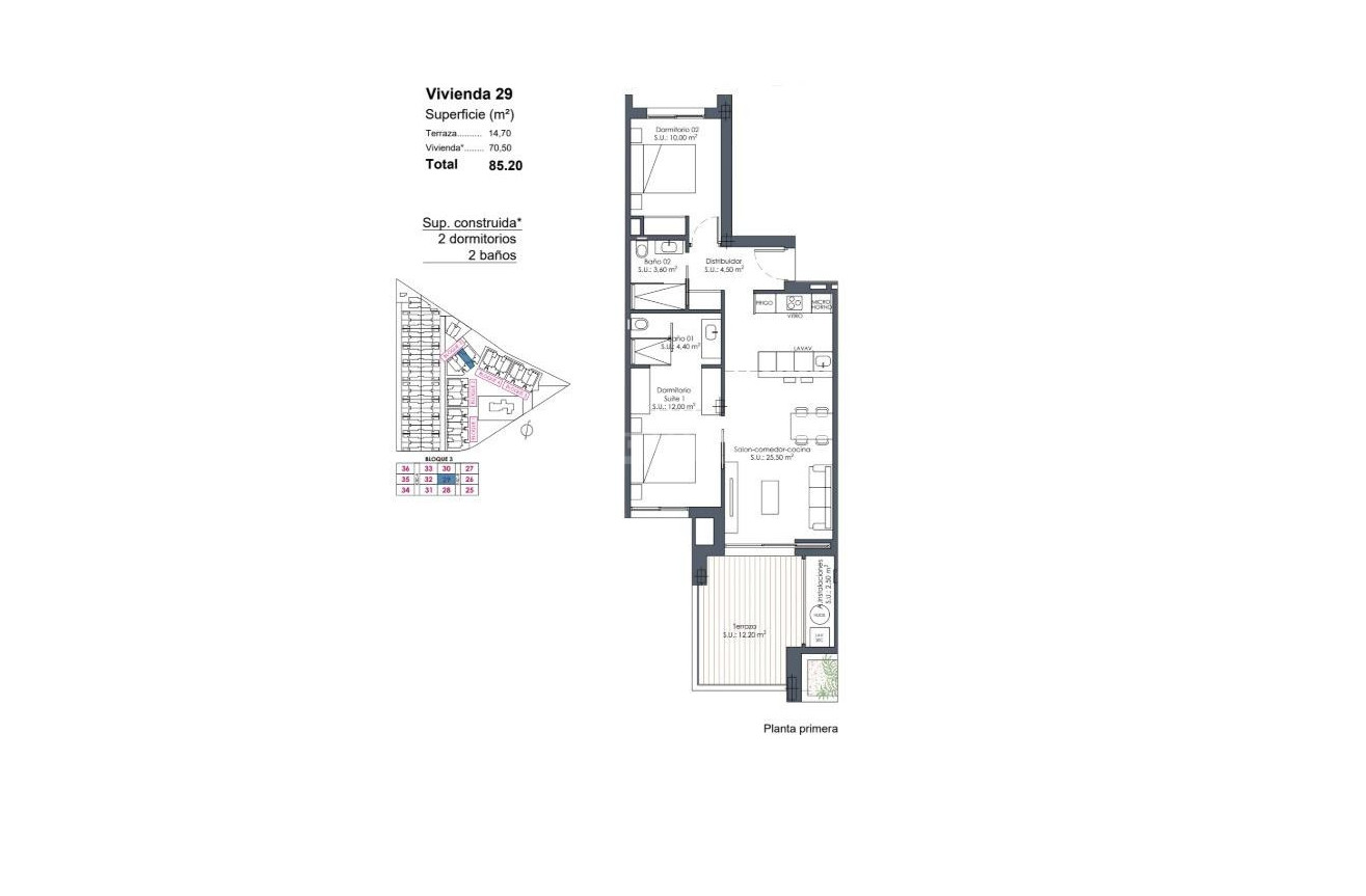 Obra nueva - Apartamento / piso - Los Alcázares - Serena Golf