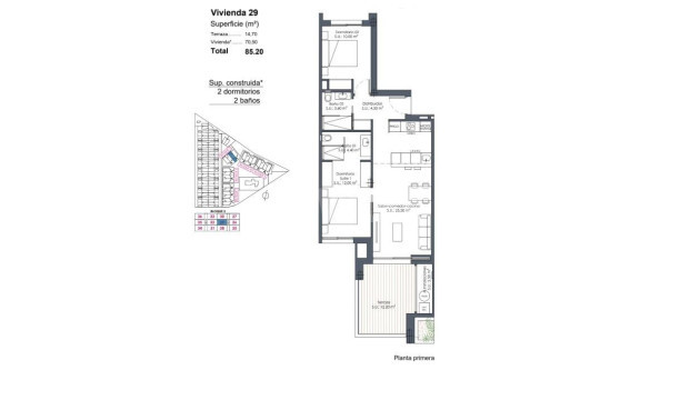 Obra nueva - Apartamento / piso - Los Alcázares - Serena Golf