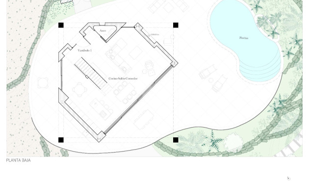 Nowy budynek - Villa - Orihuela - Las Colinas Golf