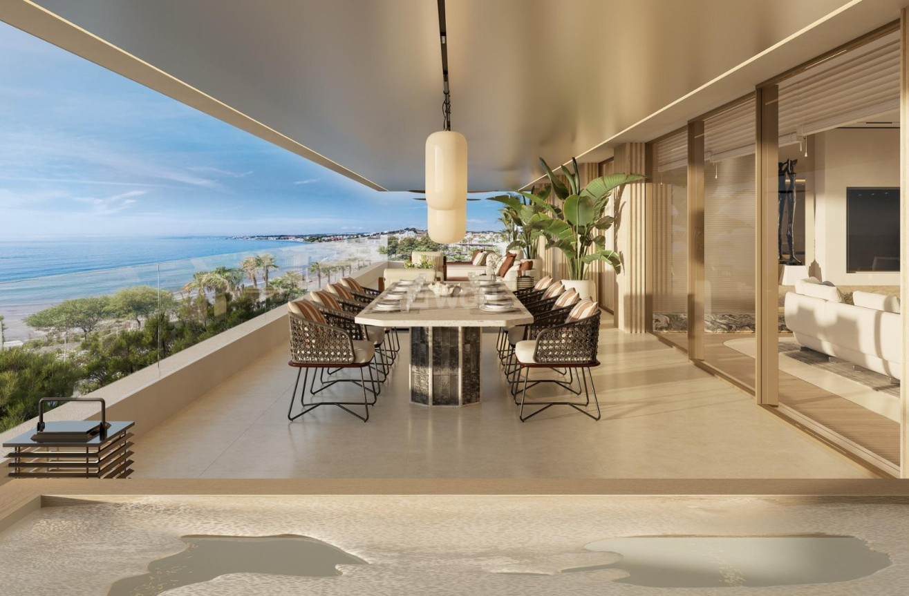 Neue Gebäude - Wohnung - Estepona - Playa De Guadalobon