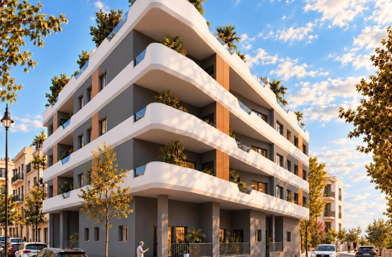 New Build - Apartment / flat - Santa Pola - Estacion de autobuses