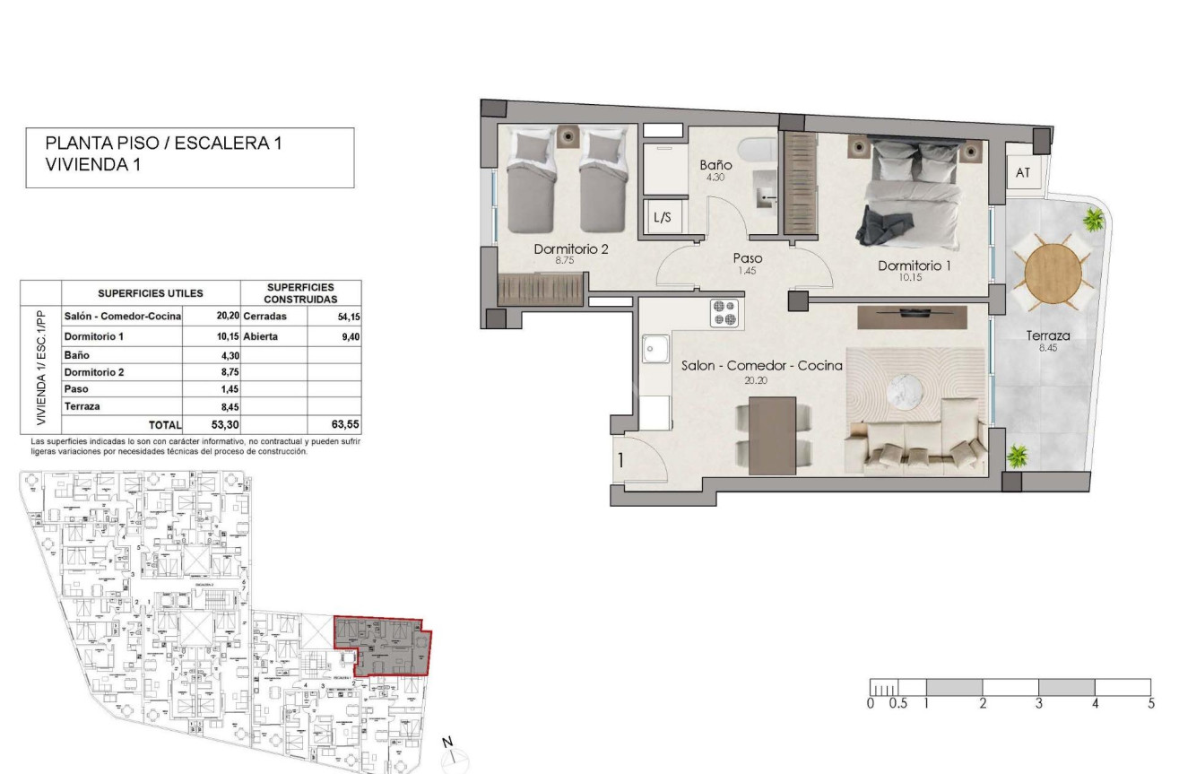 New Build - Apartment / flat - Santa Pola - Estacion de autobuses