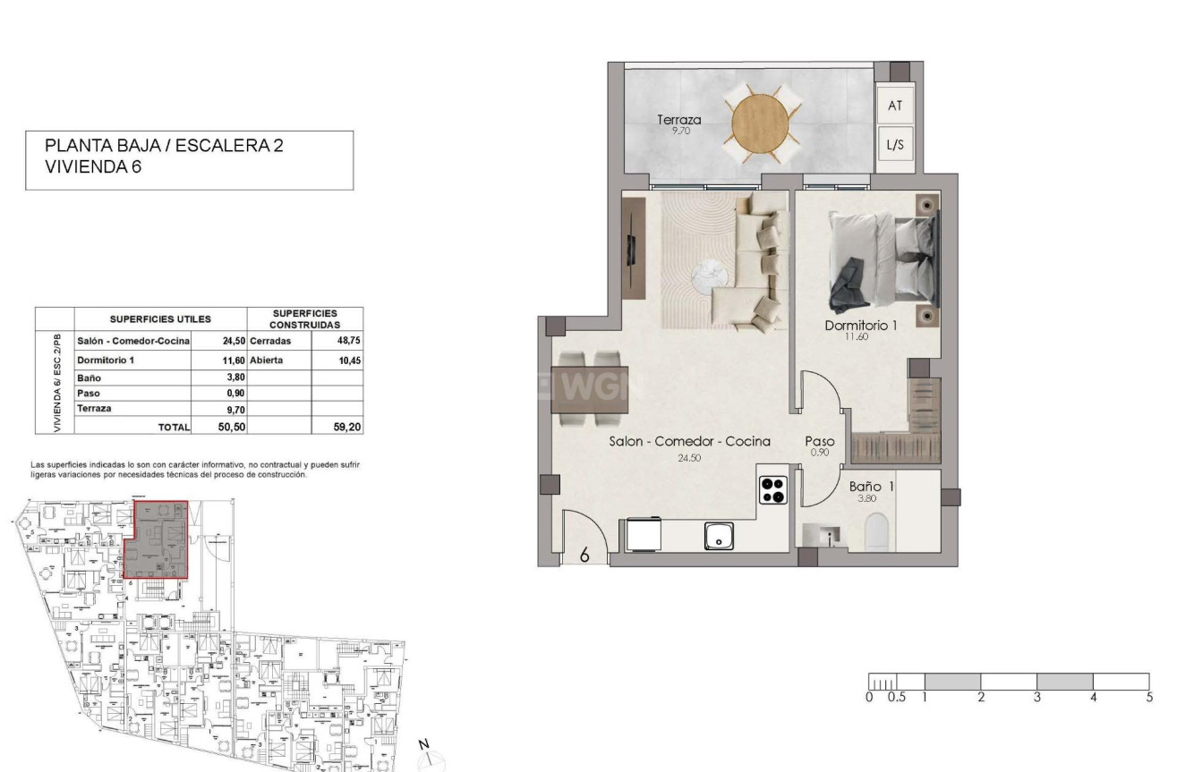 New Build - Apartment / flat - Santa Pola - Estacion de autobuses