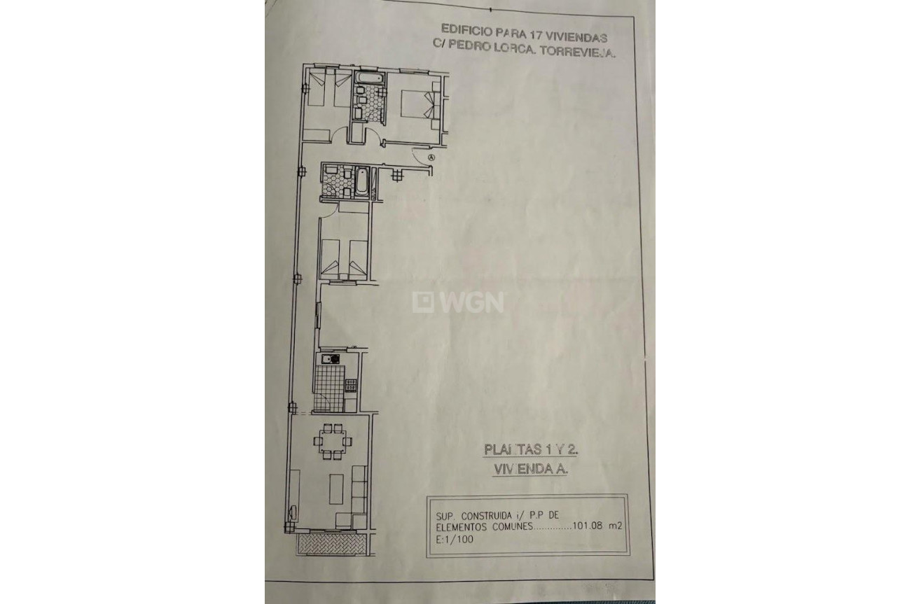 Reventa - Apartamento / piso - Torrevieja - Las Piscinas Naturales