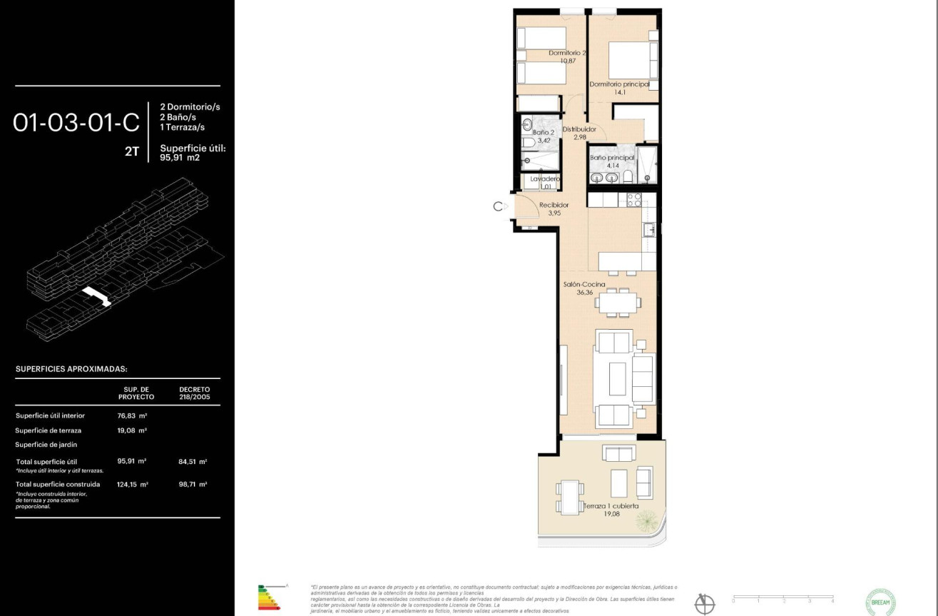 Nowy budynek - Mieszkanie w bloku - Torremolinos - Recinto Ferial