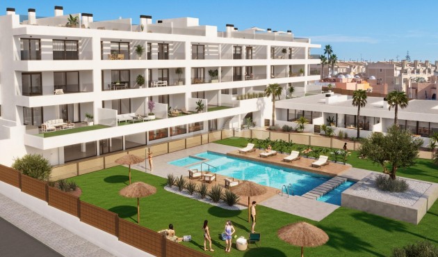 Nowy budynek - Mieszkanie w bloku - Torrevieja - Los Frutales