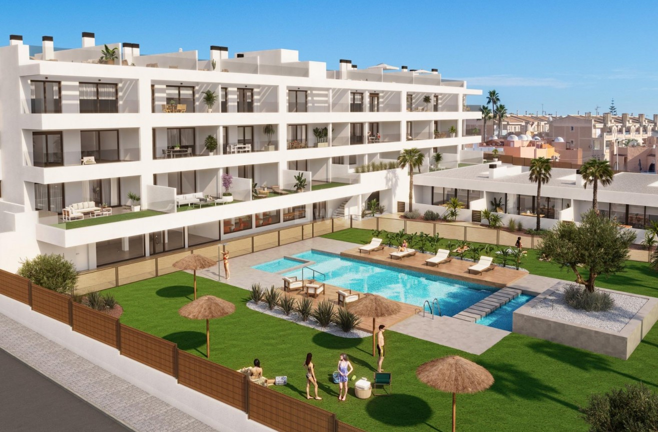 Nowy budynek - Mieszkanie w bloku - Torrevieja - Los Frutales
