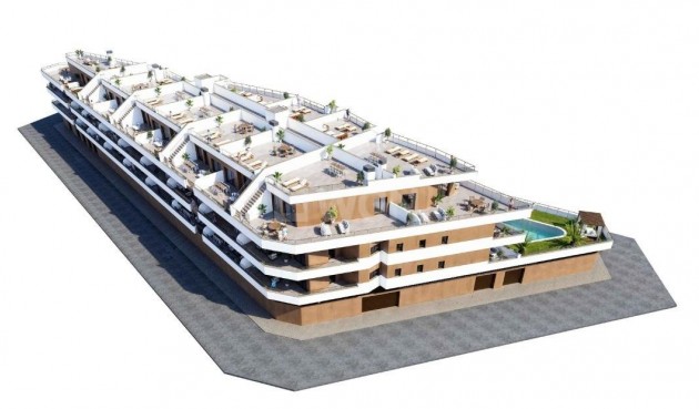 Nowy budynek - Mieszkanie w bloku - Formentera del Segura - Pueblo