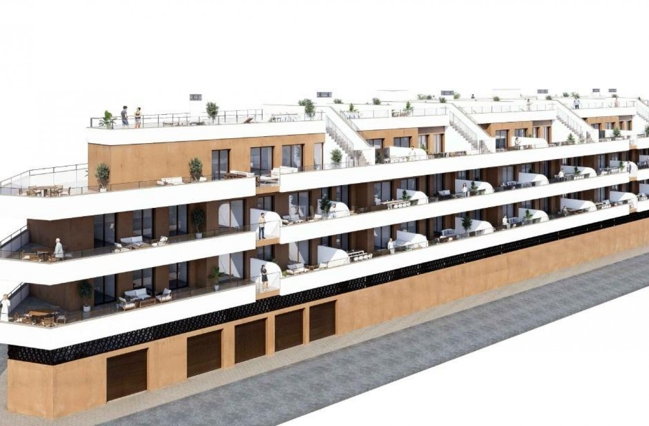 Nowy budynek - Mieszkanie w bloku - Formentera del Segura - Pueblo