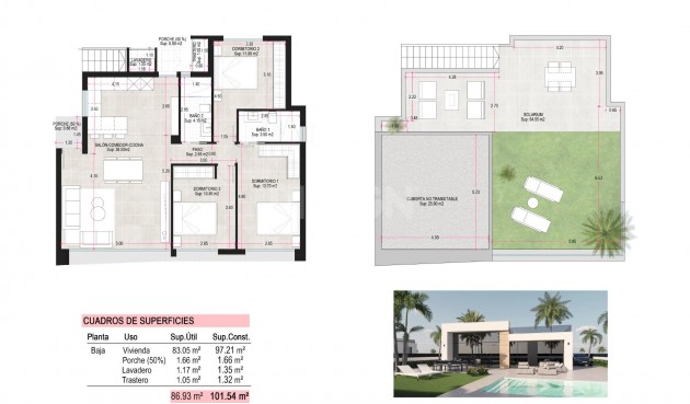 Nowy budynek - Villa - Alhama De Murcia - Condado De Alhama