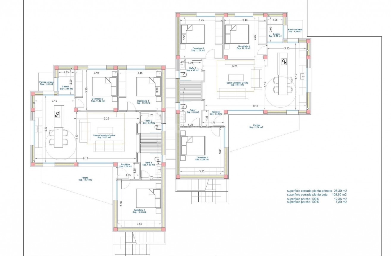 Nowy budynek - Villa - Torrevieja - San Luis