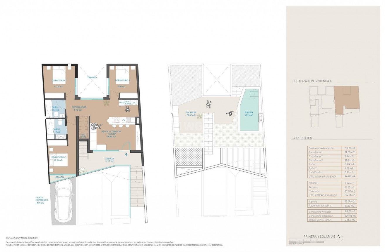 Nowy budynek - Bungalow - San Pedro del Pinatar - Pueblo