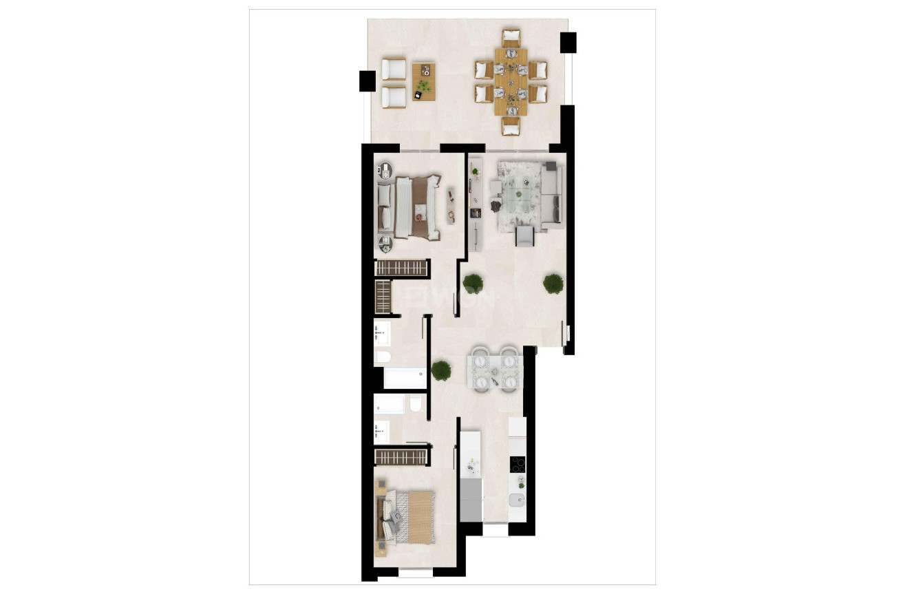 Obra nueva - Apartamento / piso - Estepona - Buenas Noches