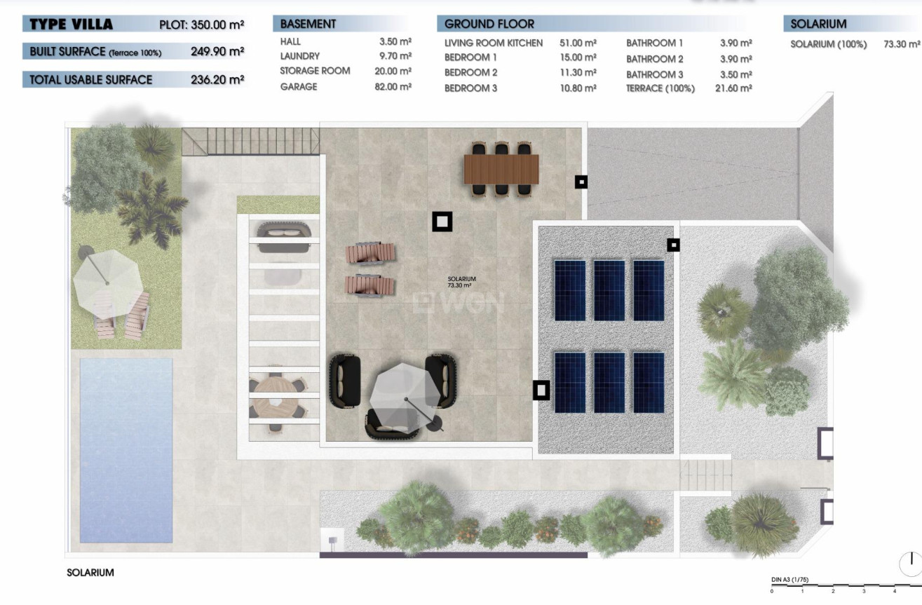 Obra nueva - Villa - Los Alcázares - Serena Golf