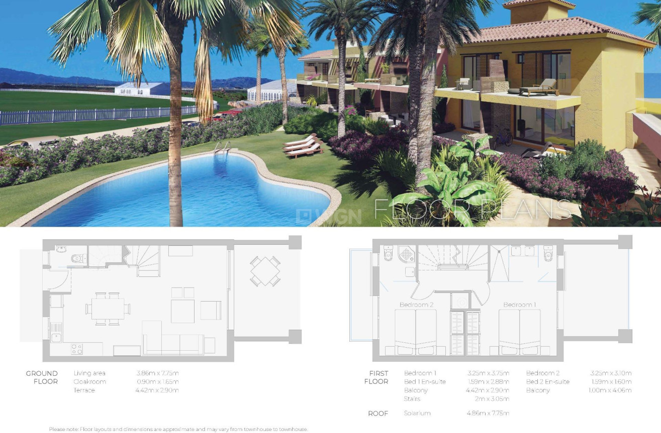 New Build - Townhouse - Cuevas Del Almanzora - Desert Spring Golf