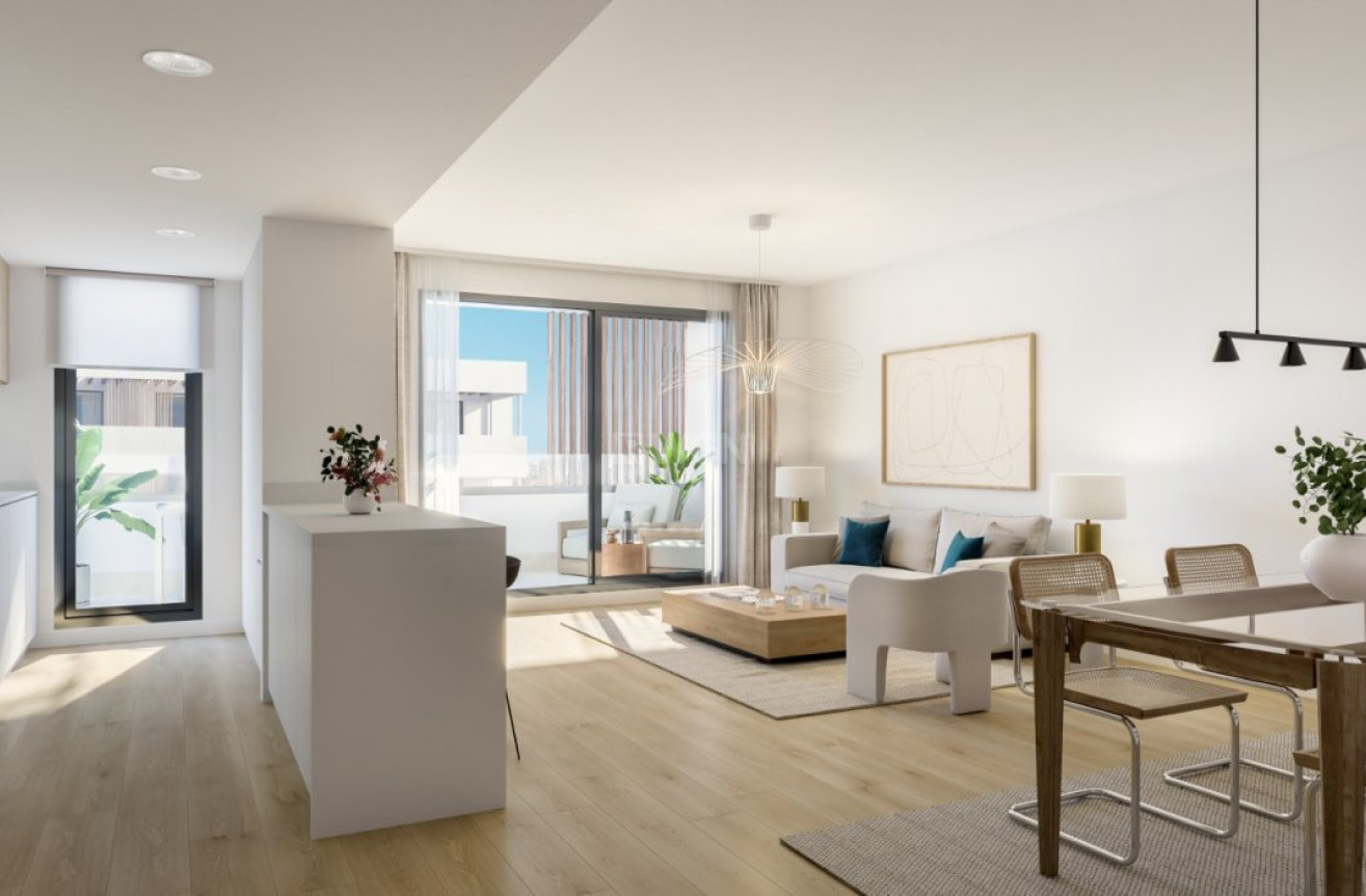 Obra nueva - Apartamento / piso - San Juan Alicante