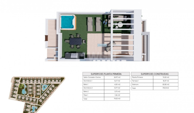 Nowy budynek - Bungalow - Torrevieja - Los Balcones