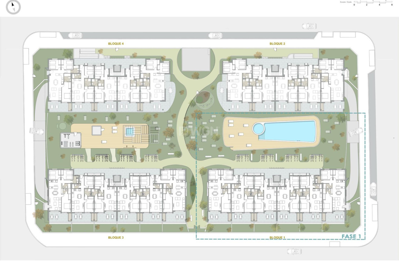 New Build - Apartment / flat - Pilar de la Horadada