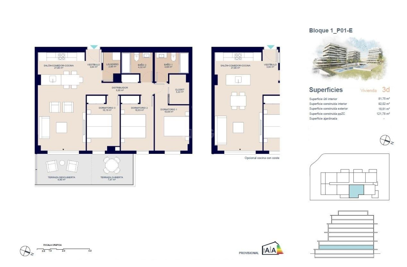 New Build - Apartment / flat - Villajoyosa - Playas Del Torres