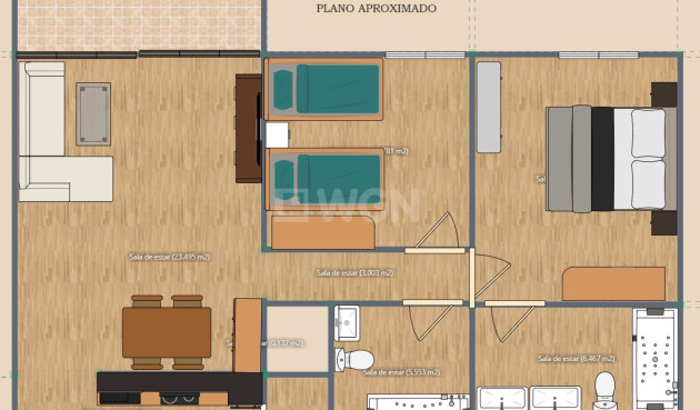 Odsprzedaż - Mieszkanie w bloku - Torrevieja - Costa Blanca