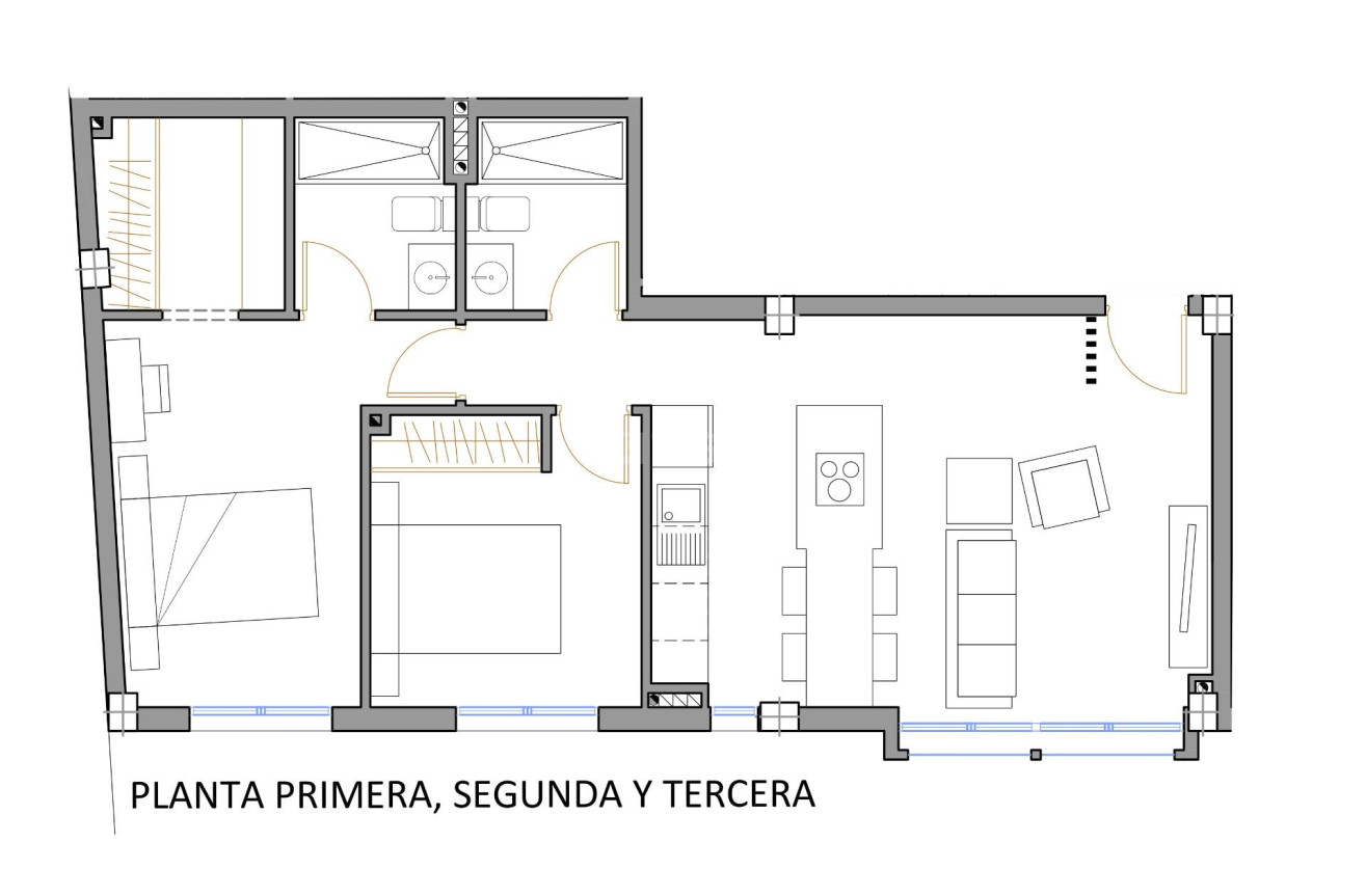 New Build - Apartment / flat - San Pedro del Pinatar - San Pedro De Pinatar