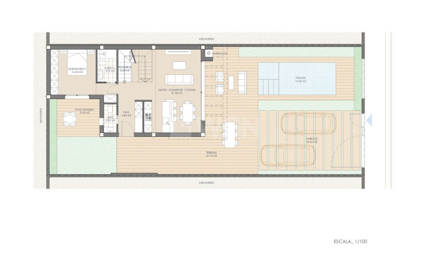 Obra nueva - Villa - San Juan de los Terreros - Las Mimosas