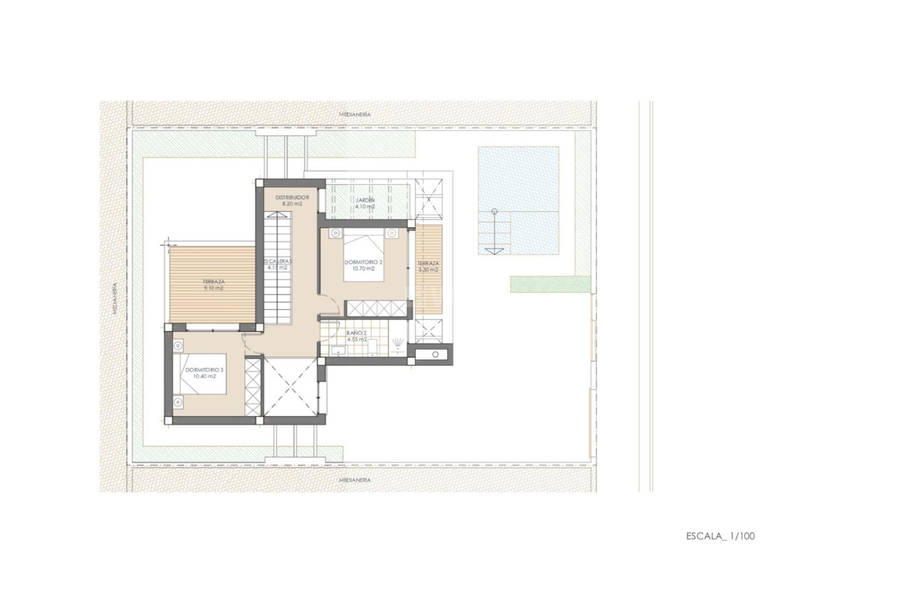 Obra nueva - Villa - San Juan de los Terreros - Las Mimosas