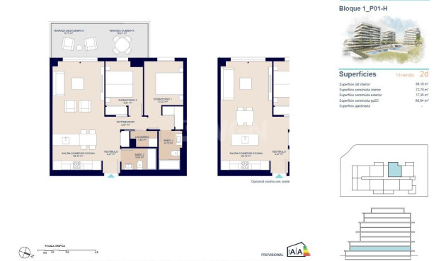 Obra nueva - Apartamento / piso - Villajoyosa - Playas Del Torres