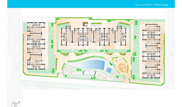 Obra nueva - Bungalow - Pilar de la Horadada - Polideportivo