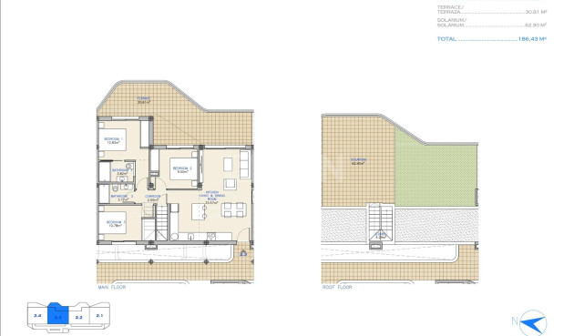 New Build - Penthouse - Los Alcázares - Serena Golf