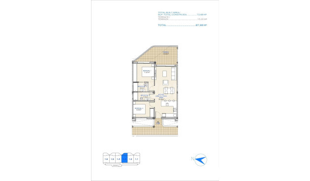 Obra nueva - Apartamento / piso - Los Alcázares - Serena Golf