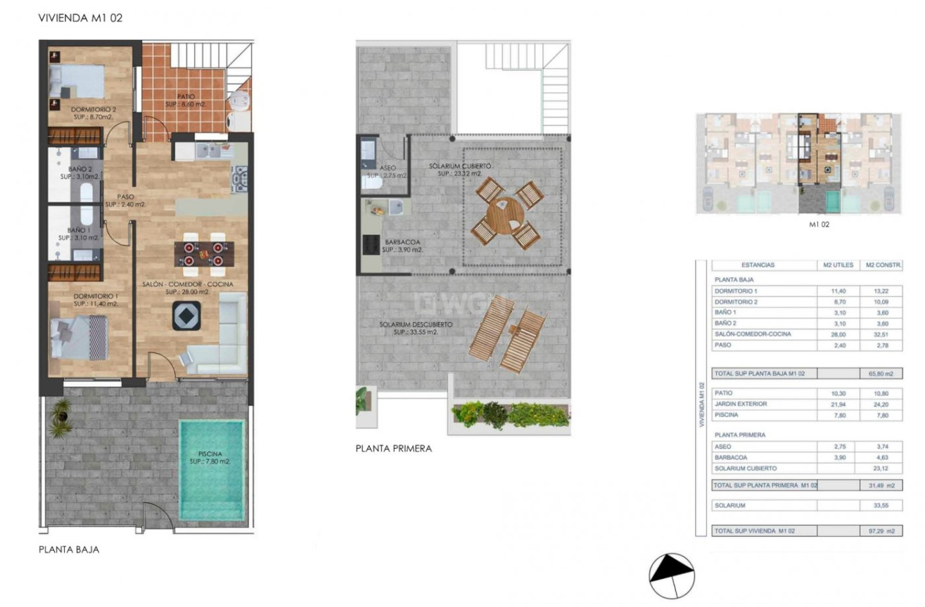 New Build - Townhouse - Torre Pacheco - Torrepacheco