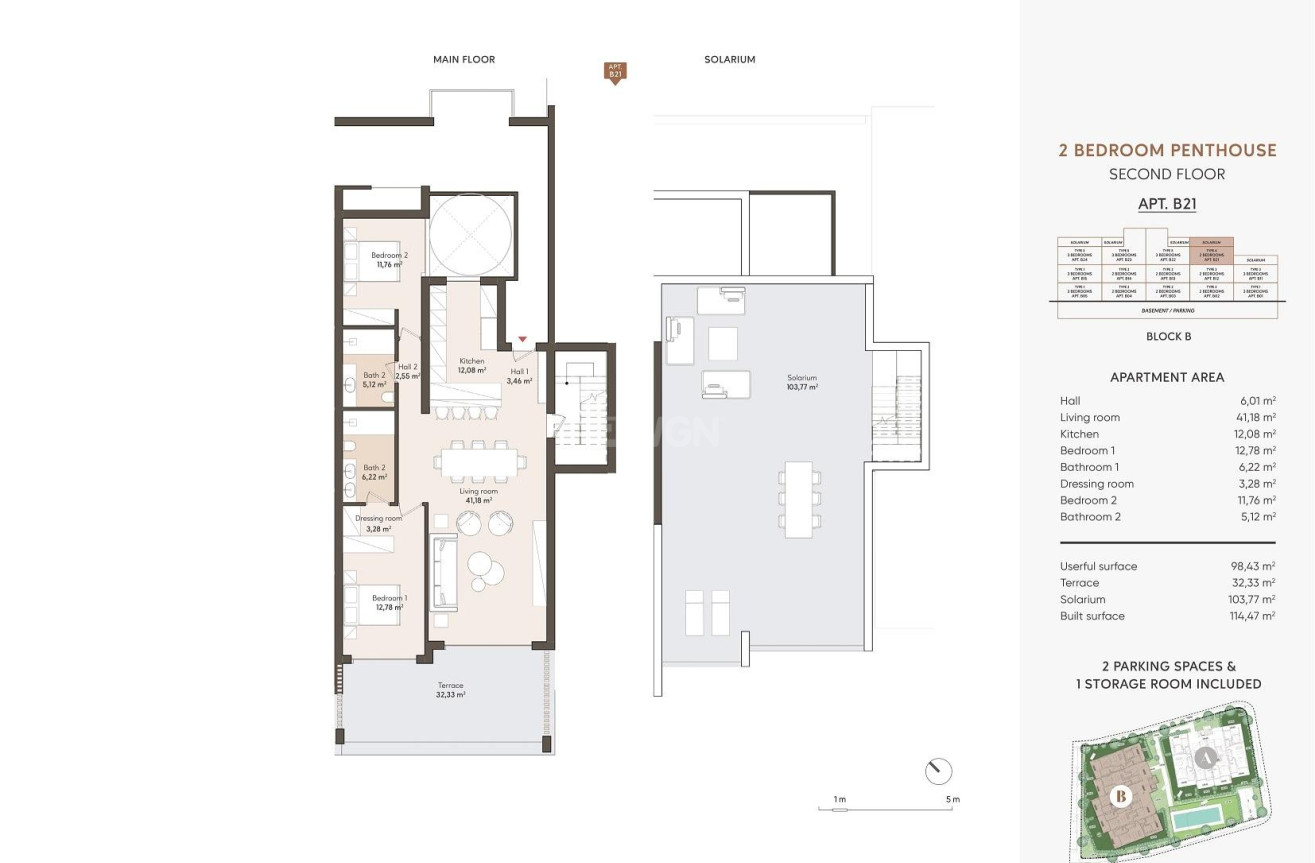 New Build - Penthouse - Estepona - La Resinera Voladilla