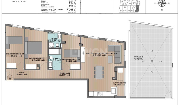 New Build - Penthouse - Algorfa - Pueblo