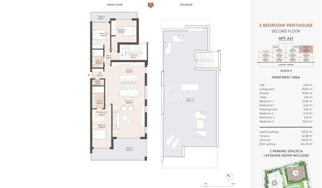 New Build - Penthouse - Estepona - La Resinera Voladilla