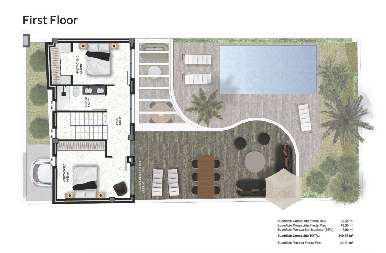 Obra nueva - Villa - Almoradí - Las Heredades