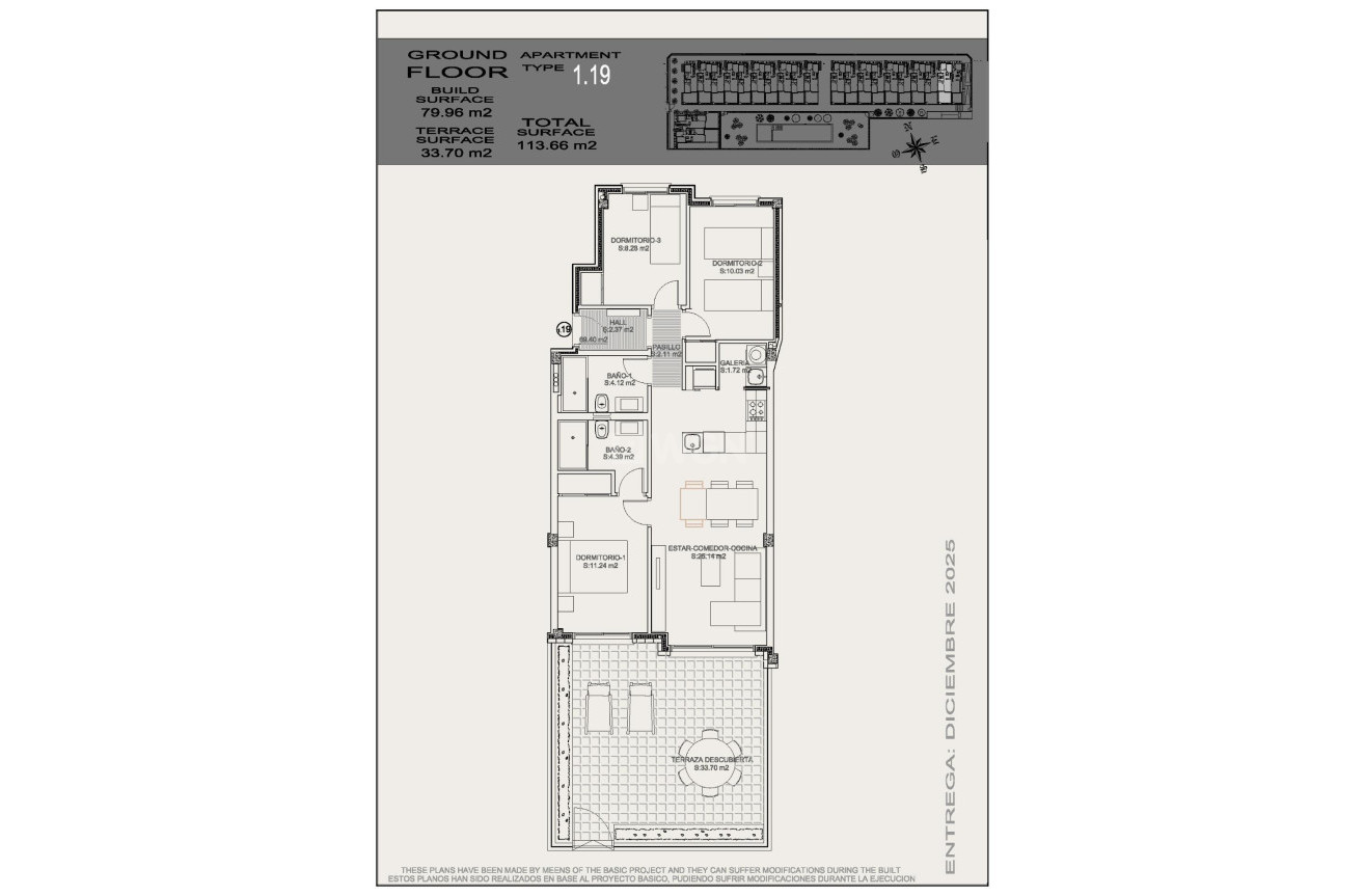 New Build - Bungalow - Torrevieja - aguas nuevas