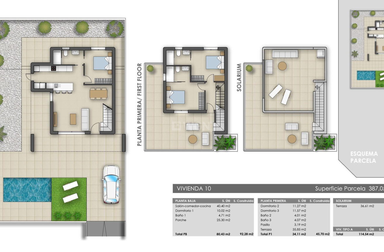 New Build - Villa - Pilar de la Horadada - Polideportivo